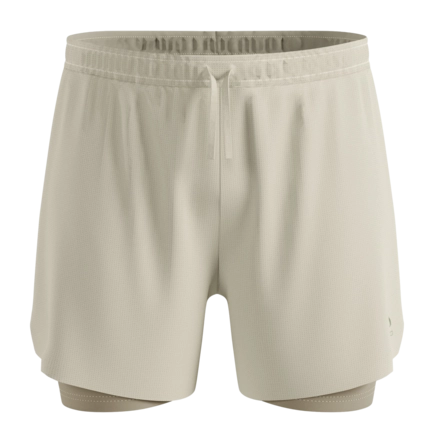 Hardloopbroek Odlo Men Zeroweight 5 Inch 2-in-1 Agate Gray Vetiver Regular Fit