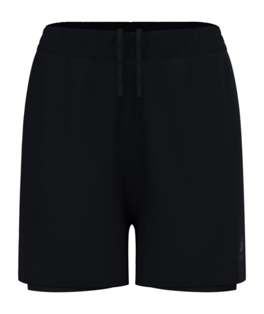 Hardloopbroek Odlo Women Essential 4 Inch Black Regular Fit