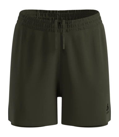 Hardloopbroek Odlo Women Essential 4 Inch Deep Depths Black Regular Fit