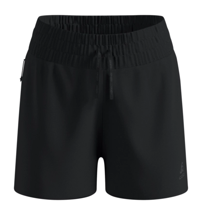 Hardloopbroek Odlo Women Zeroweight 3 Inch Black Regular Fit