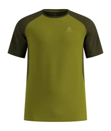 Hardloopshirt Odlo Men X-Alp Trail Guacamole Deep Depths Athletic Fit