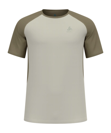 Hardloopshirt Odlo Men X-Alp Trail Vetiver Agate Gray Athletic Fit