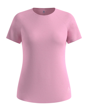 Hardloopshirt Odlo Women Essential 365 Hyper Pink Melange Regular Fit