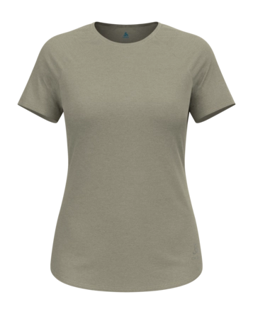 Hardloopshirt Odlo Women Essential 365 Vetiver Melange Regular Fit