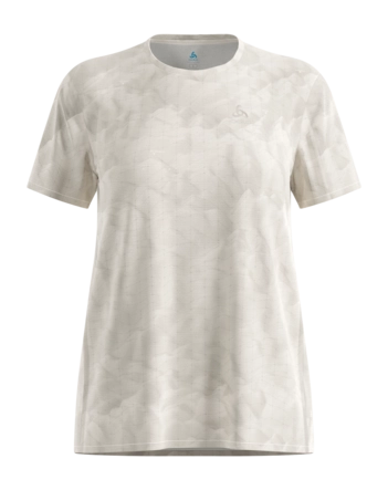 Hardloopshirt Odlo Women Zeroweight Chill-Tec Gardenia Regular Fit