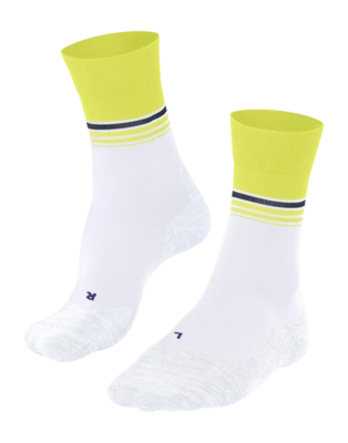Hardloopsokken Falke Men RU4 Endurance Cool White Yellow