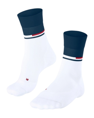 Hardloopsokken Falke Men RU Compression Stabilizing White Blue