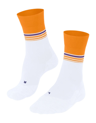Hardloopsokken Falke Women RU4 Endurance Cool White Orange