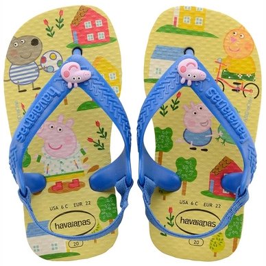 Flip Flops Havaianas Baby Peppa Pig Lemon Yellow Baby s Fashionschuh