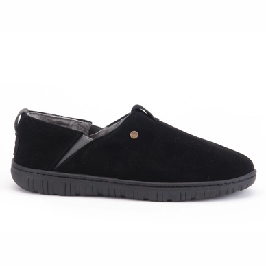Pantoffel Warmbat Men Hobart Suede Black