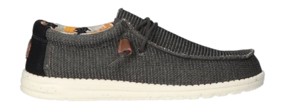 Instapper HEYDUDE Men Wally Knit Charcoal