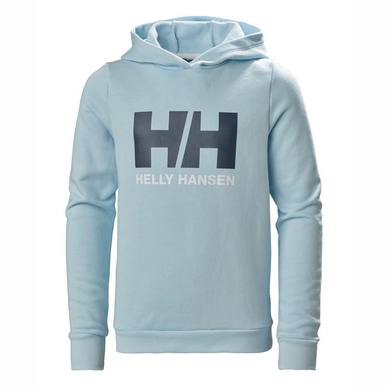 Trui Helly Hansen Junior HH Logo Hoodie Ice Blue