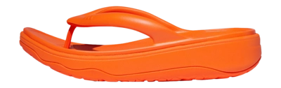FitFlop Women Relieff Recovery Toe-Post Sandals Pop Orange