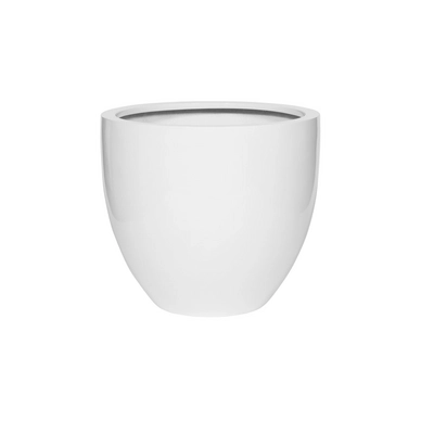 Bloempot Pottery Pots Essential Jesslyn S Glossy White 50 x 44 cm