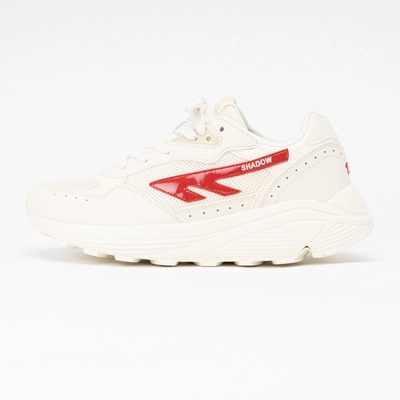 Hi-Tec Unisex HTS Shadow RGS 1974 Antique White / Racing Red