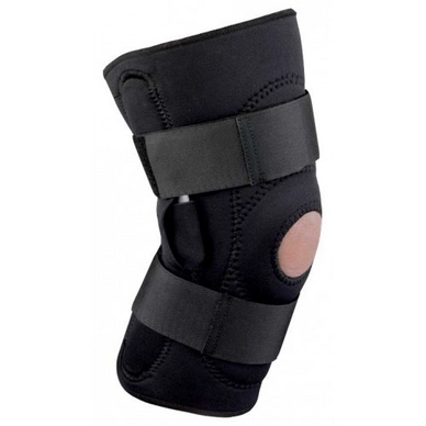 Knieband Trekmates Hinged Knee Supports Zwart