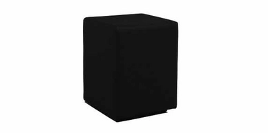 Hocker Huismerk Design Gestoffeerd Zwart