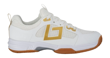 Hockeyschoen Brabo Indoor Tribute White/Gold