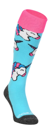 Hockeysok Brabo BC8440A Socks Unicorn Light Blue