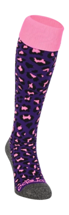 Hockeysok Brabo BC8450C Socks Cheetah Purple