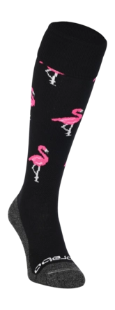 Hockeysok Brabo BC8460B Socks Flamingo Black/Pink
