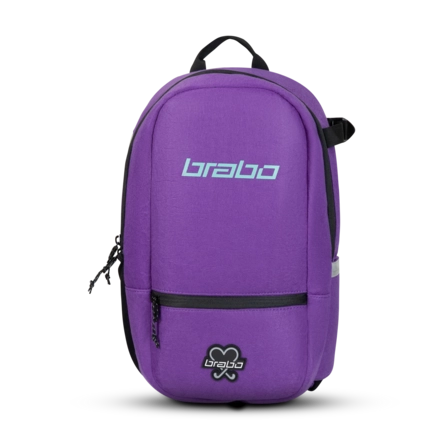 Hockeytas Brabo Backpack FUN Purple/Aqua