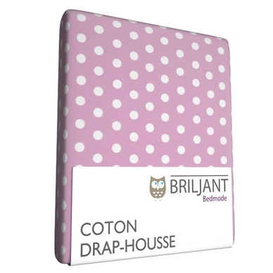 Drap-Housse Briljant Enfant Bea Rose (Coton)