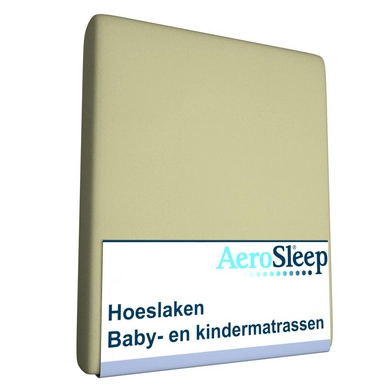 Hoeslaken AeroSleep Baby/Kinder Lime (Polyester)