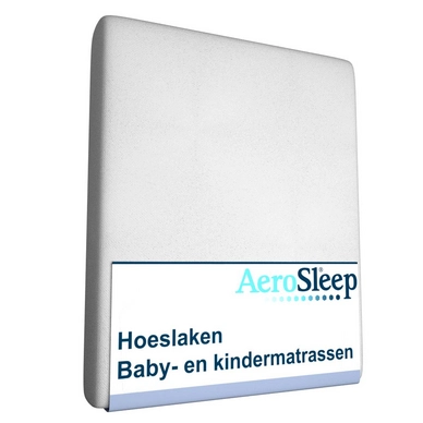 Polyester Hoeslaken AeroSleep Baby/Kinder Wit