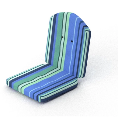 Tuinkussen Hartman Linea Blue Hoge Kuip