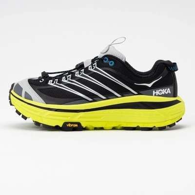 HOKA Men Mafate Three2 Black / Hoka Citrus