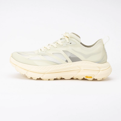 Trainers Hoka Unisex Mafate Speed 4 Lite Truffle Salt / Vintage Yellow