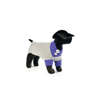 Honden Trui Beeztees Lucky Grijs / Paars
