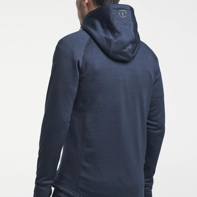 hoodie zip men blue 3