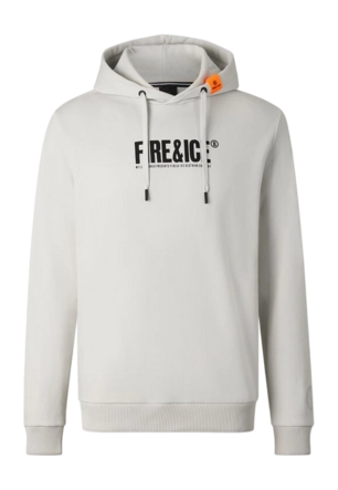 Hoodie Bogner Fire + Ice Men Filiz Dawn Grey Regular Fit