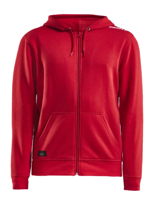 Hoodie Craft Men Community FZ Bright Red
