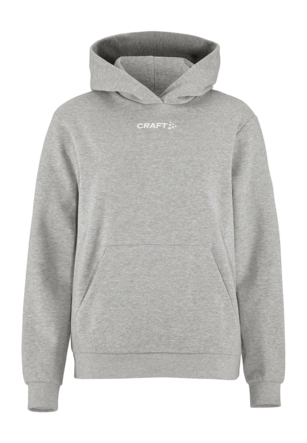 Hoodie Craft Women Community 2.0 Logo Grey Melange Regular Fit