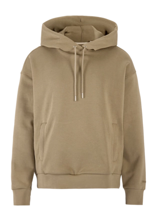 Hoodie Craft Women Frequent Taupe Relaxed Fit