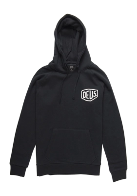 Hoodie Deus Men Camperdown Address Black