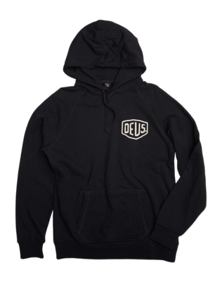 Hoodie Deus Men Milano Address Black