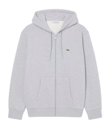 Hoodie Lacoste Men SH8864 Silver Chine