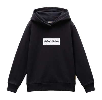 Hoodie Napapijri Kids B-Chamois Black