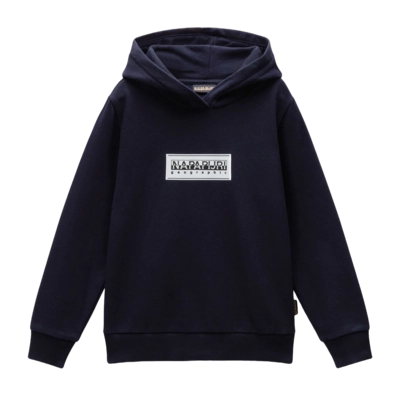 Hoodie Napapijri Kids B-Chamois Blu Marine