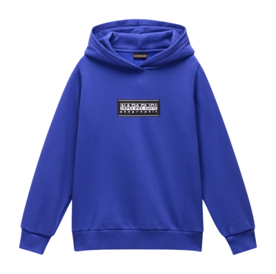 Hoodie Napapijri Kids B-Chamois Royal Blue