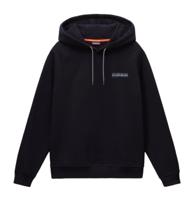 Hoodie Napapijri Men B-Back Graphic Black Beauty
