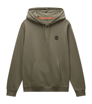 Hoodie Napapijri Men B-Badge Tea Leaf