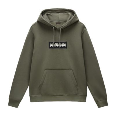 Hoodie Napapijri Men B-Box Logo Tea Leaf