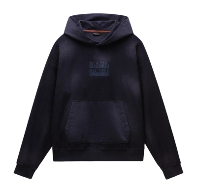Hoodie Napapijri Men B-Comel Blu Marine