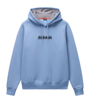Hoodie Napapijri Men B-Fiemme Faded Denim