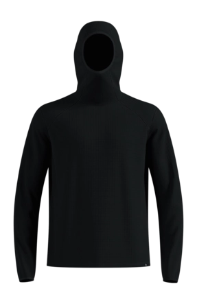 Hoodie Odlo Men Cubic Black Casual Fit